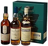 The Classic Malts Collection Pack Strong, Single Malt Whisky Pack mit Lagavulin 16, Talisker 10, Cragganmore 12